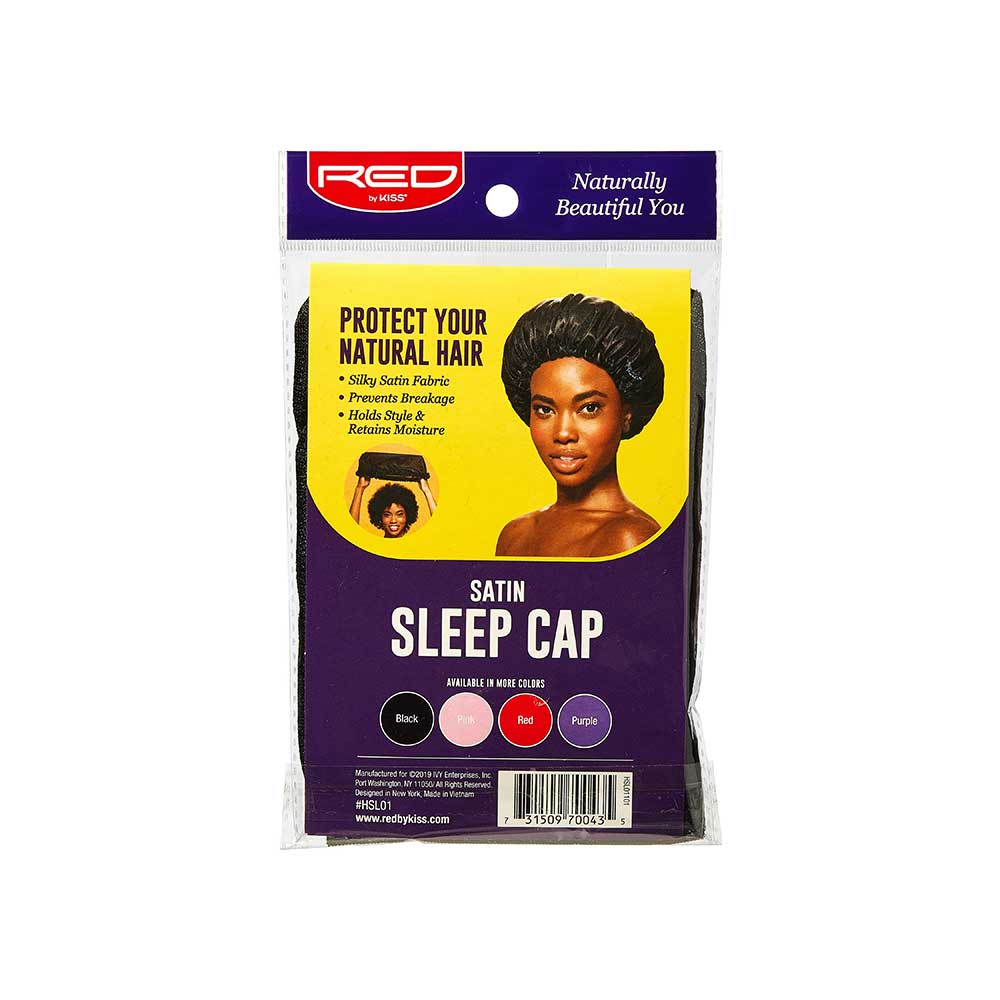 Red by Kiss Satin Sleep Cap - Image 5