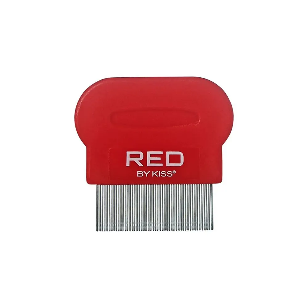 Red by Kiss Metal Lice Comb – HM67 - Image 3