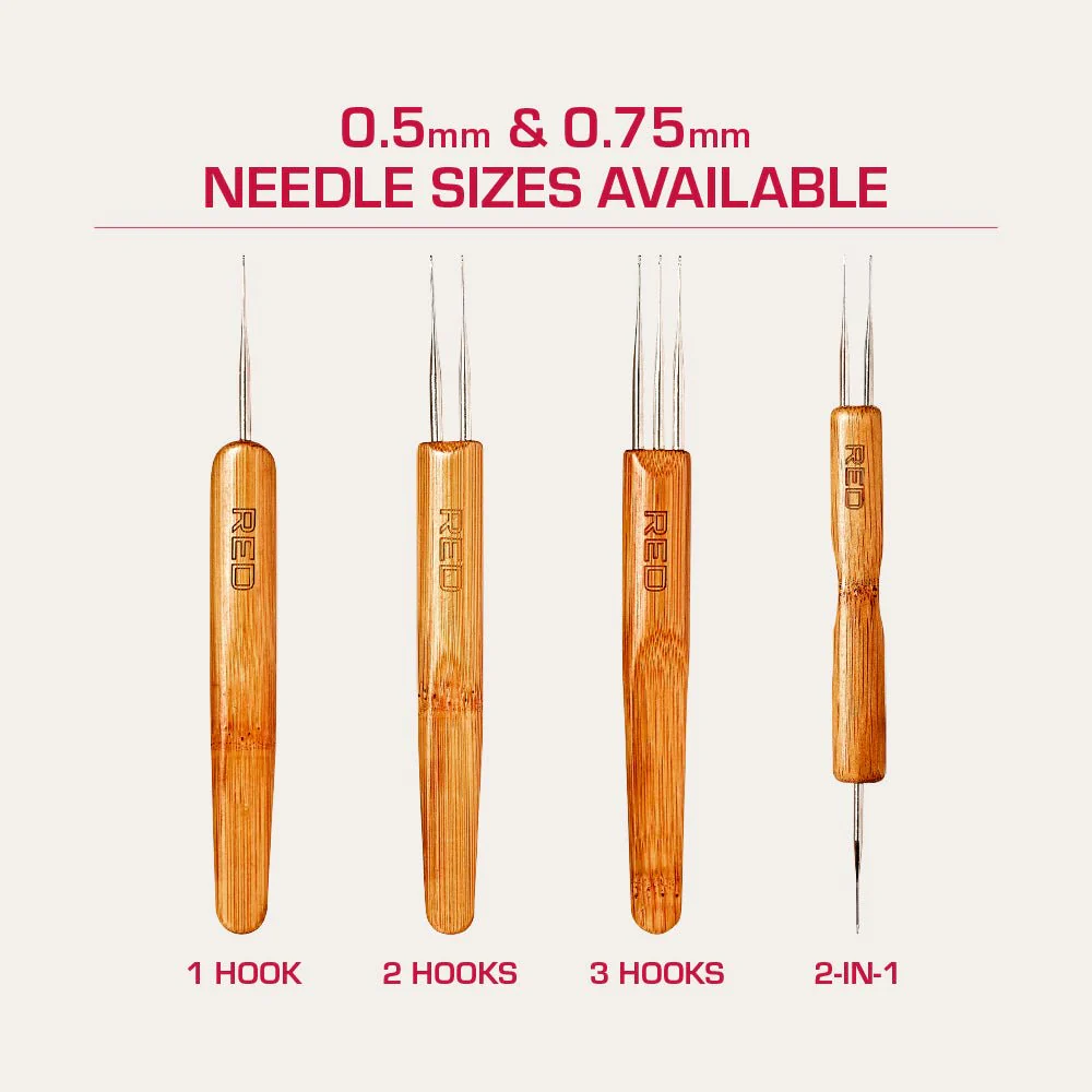 Red by Kiss 1 Hook Crochet Needle β 0.75 mm - Image 6