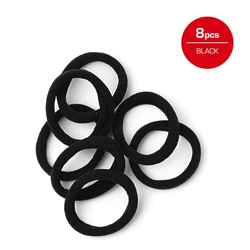 Red by Kiss Strong Hold Ponytail Holders β 8 Count - Image 6
