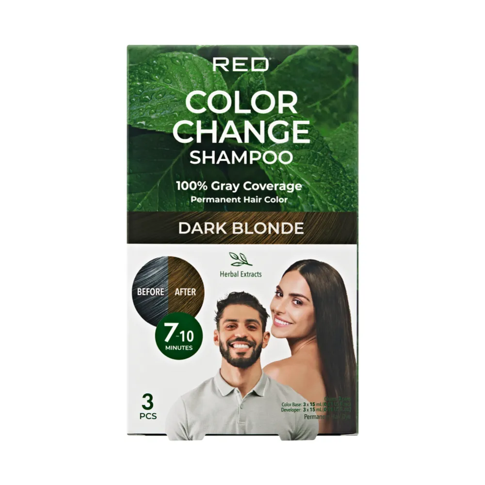 Red by Kiss Natural Herbal Color Change Shampoo - Image 7
