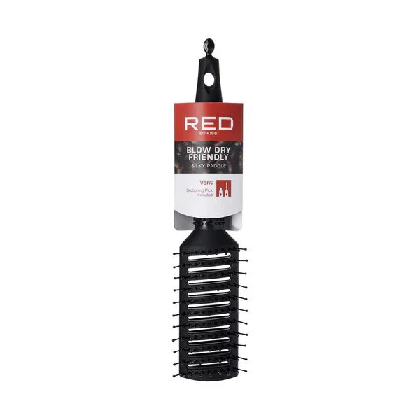 Red by Kiss Vent Sectioning Silky Paddle โ Vented Paddle