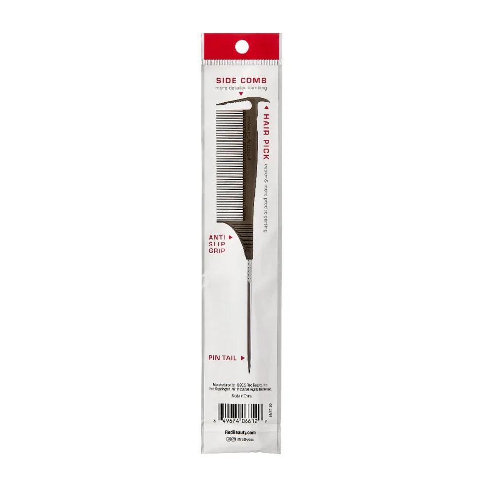 Red by Kiss Axe Pin Tail Comb - Image 2