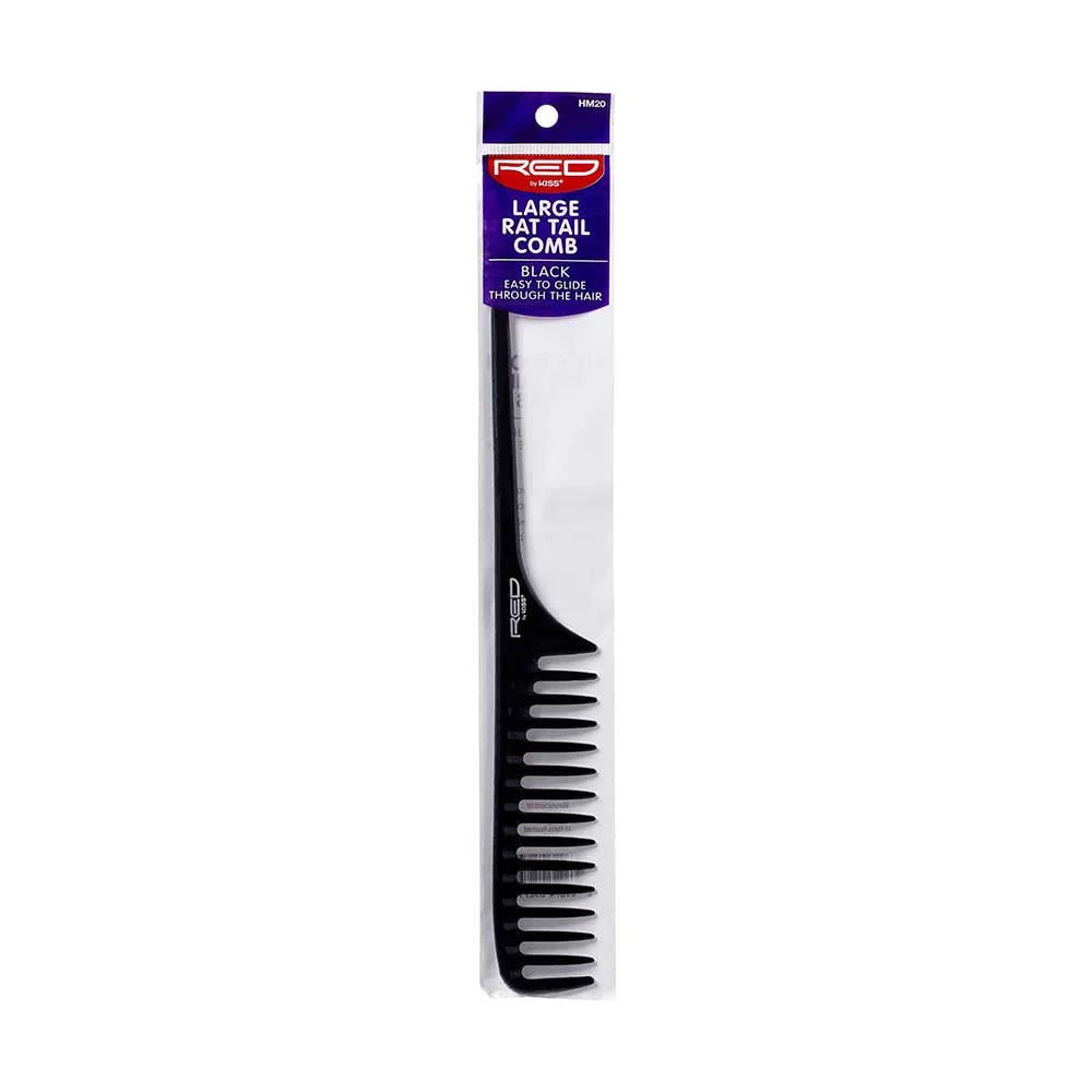 Red by Kiss Large Rat Tail Comb - Image 2