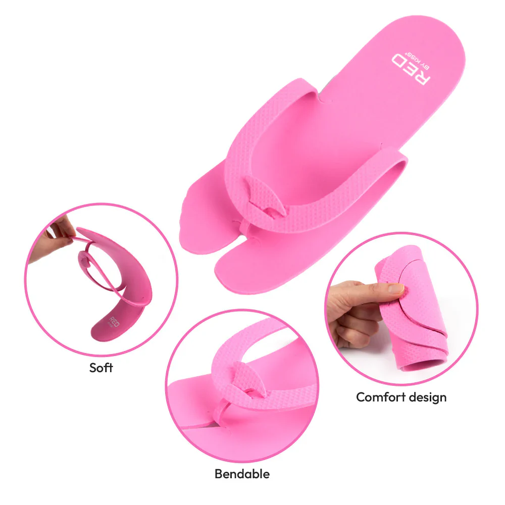 Red by Kiss Pedicure Slippers - Image 2