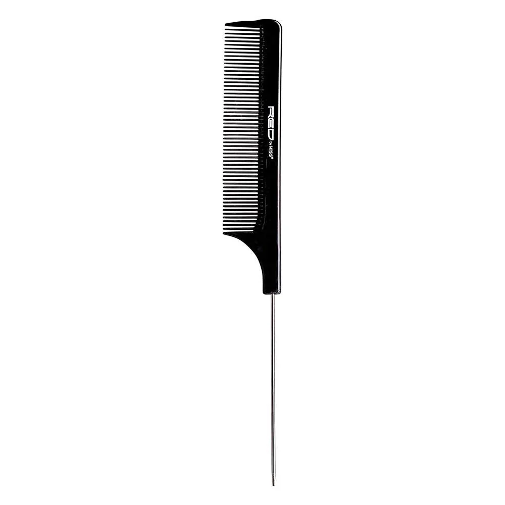Red by Kiss Pin Tail Comb Set โ Black 12 pcs - Image 2