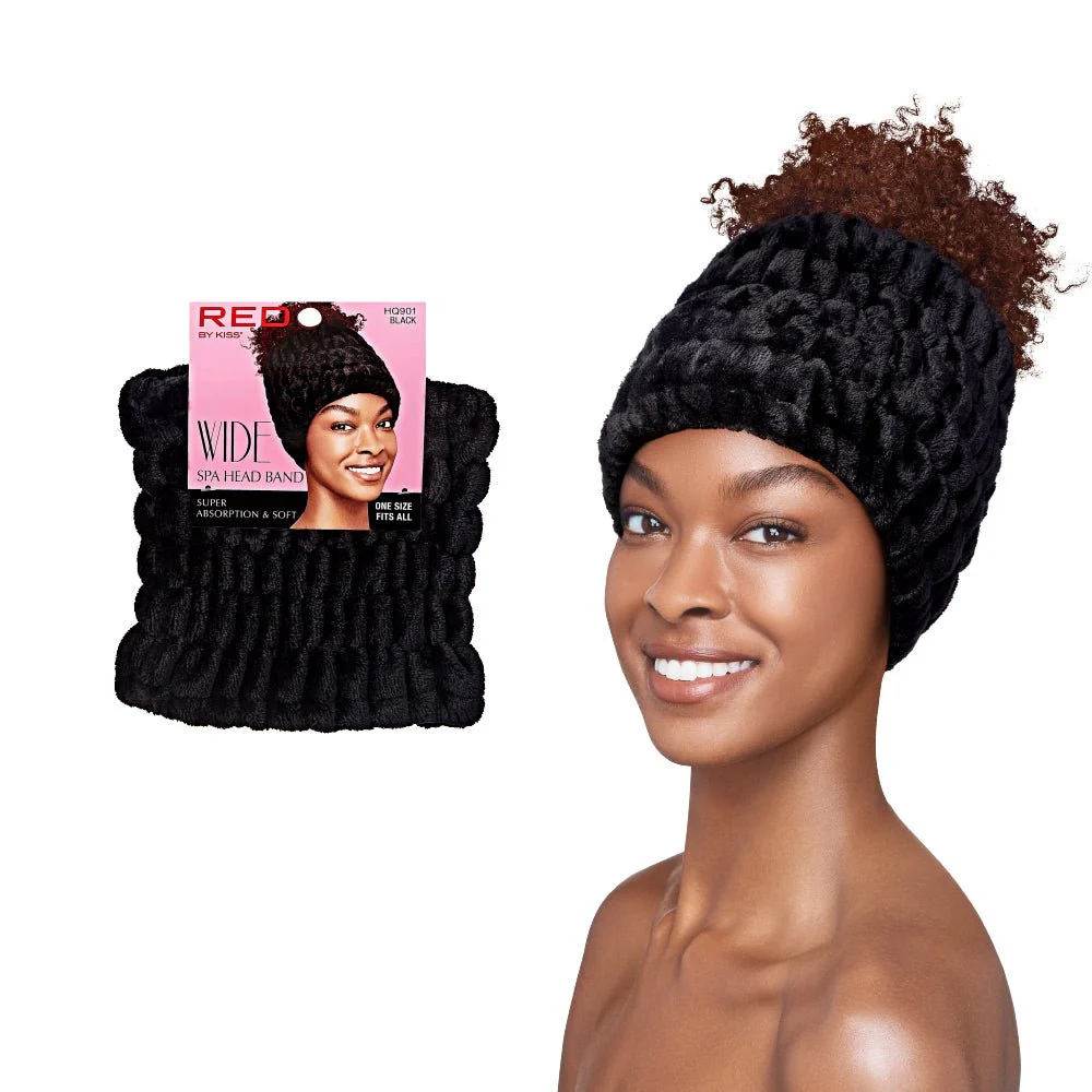 Red by Kiss Wide Spa Head Band One Size