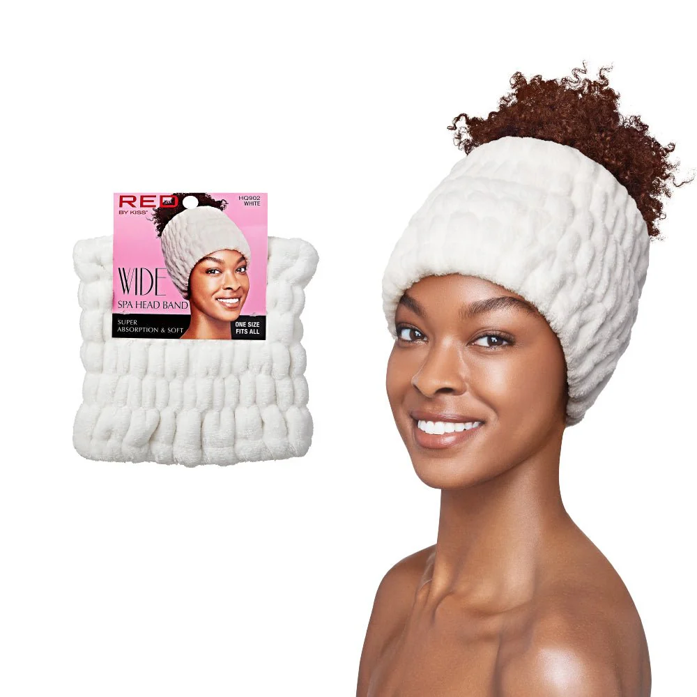 Red by Kiss Wide Spa Head Band One Size - Image 2