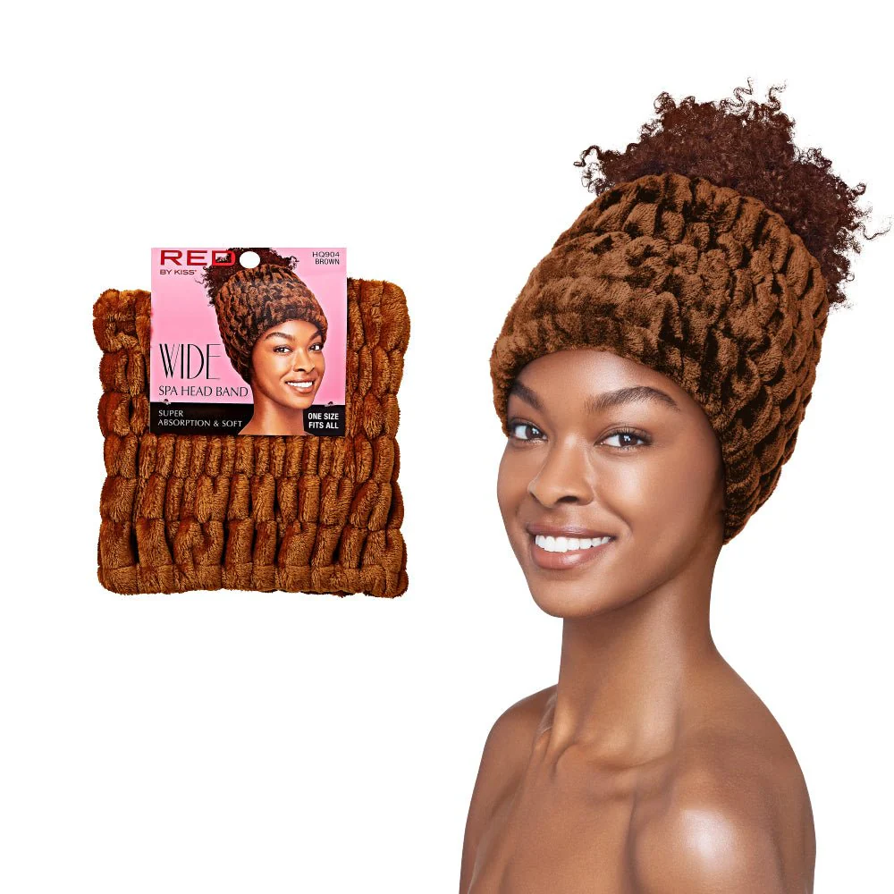 Red by Kiss Wide Spa Head Band One Size - Image 4