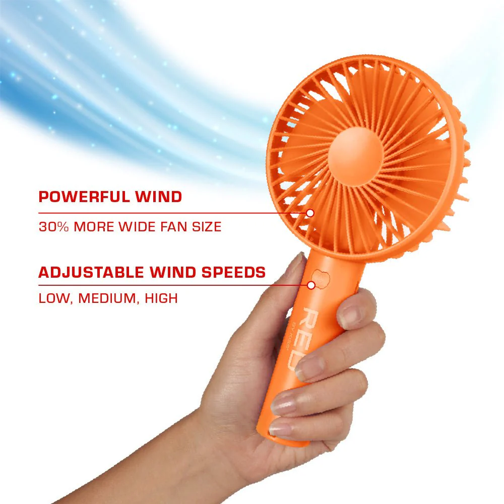 Red by Kiss Portable Handheld Beauty Fan - Image 16