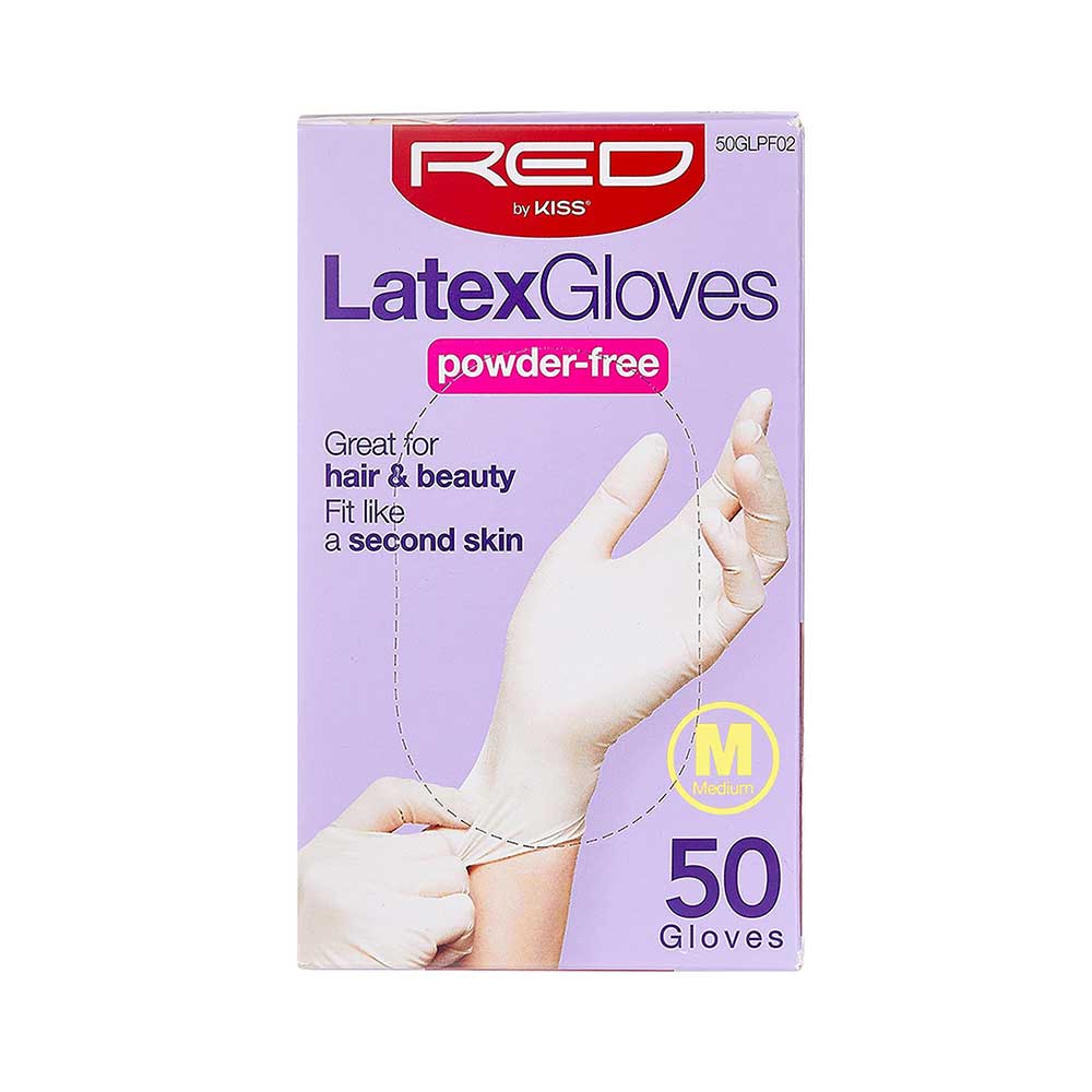 Red by Kiss Powder-Free Latex Gloves - Image 6