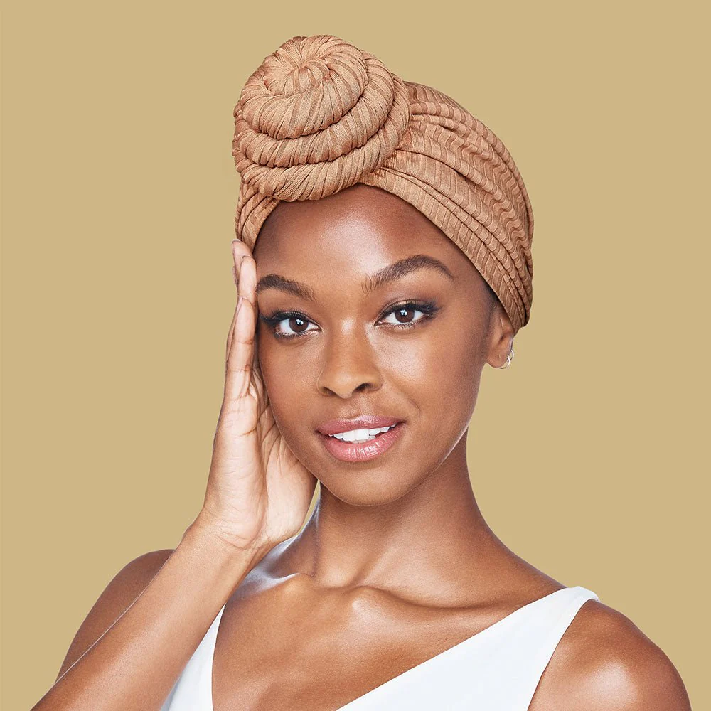 Red by Kiss – Pre-Tied Top Knot Turban - Image 3