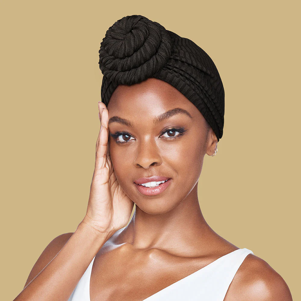 Red by Kiss – Pre-Tied Top Knot Turban - Image 4