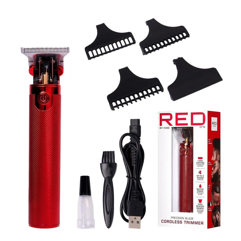 Red by Kiss Precision Blade Cordless Trimmer - Image 2
