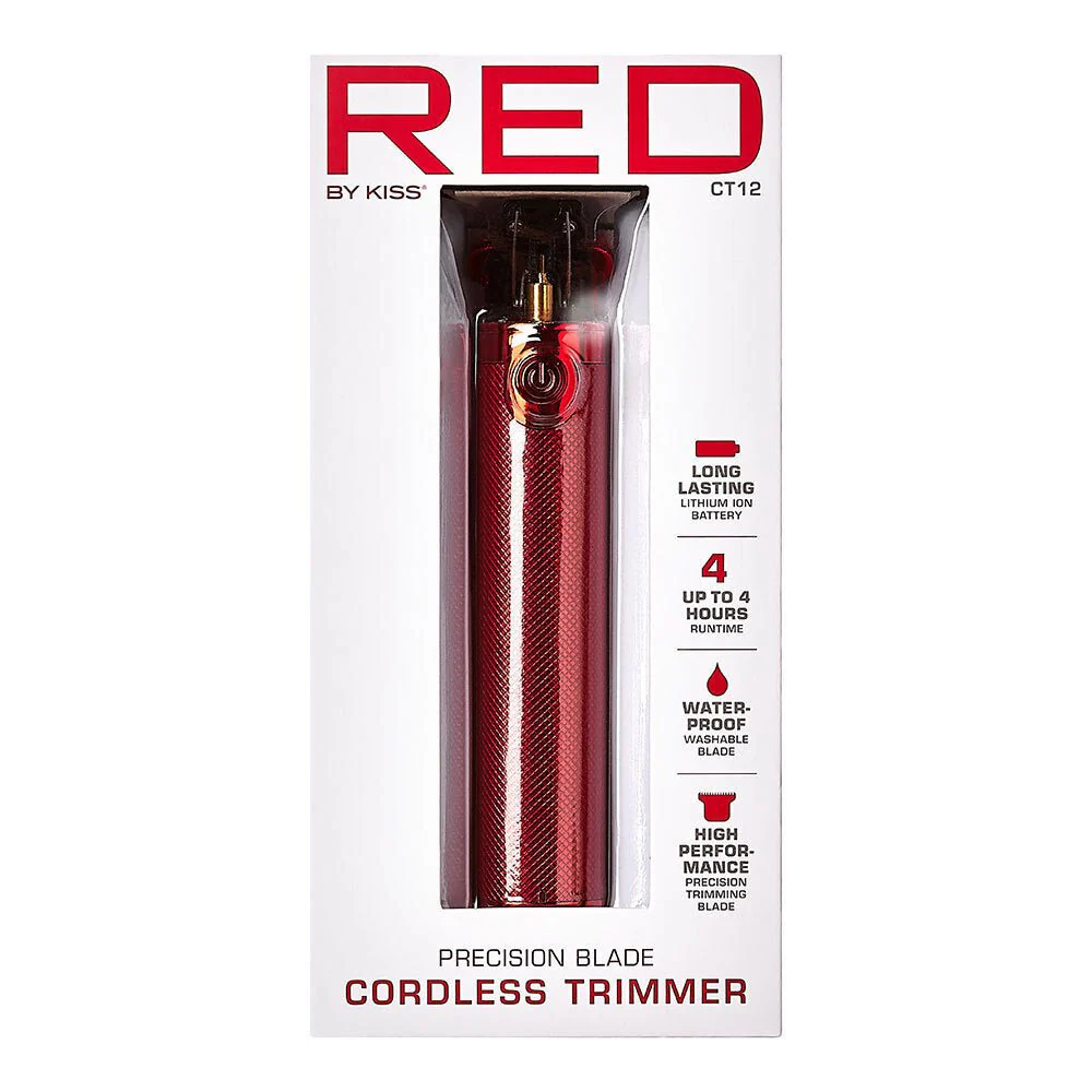 Red by Kiss Precision Blade Cordless Trimmer - Image 3