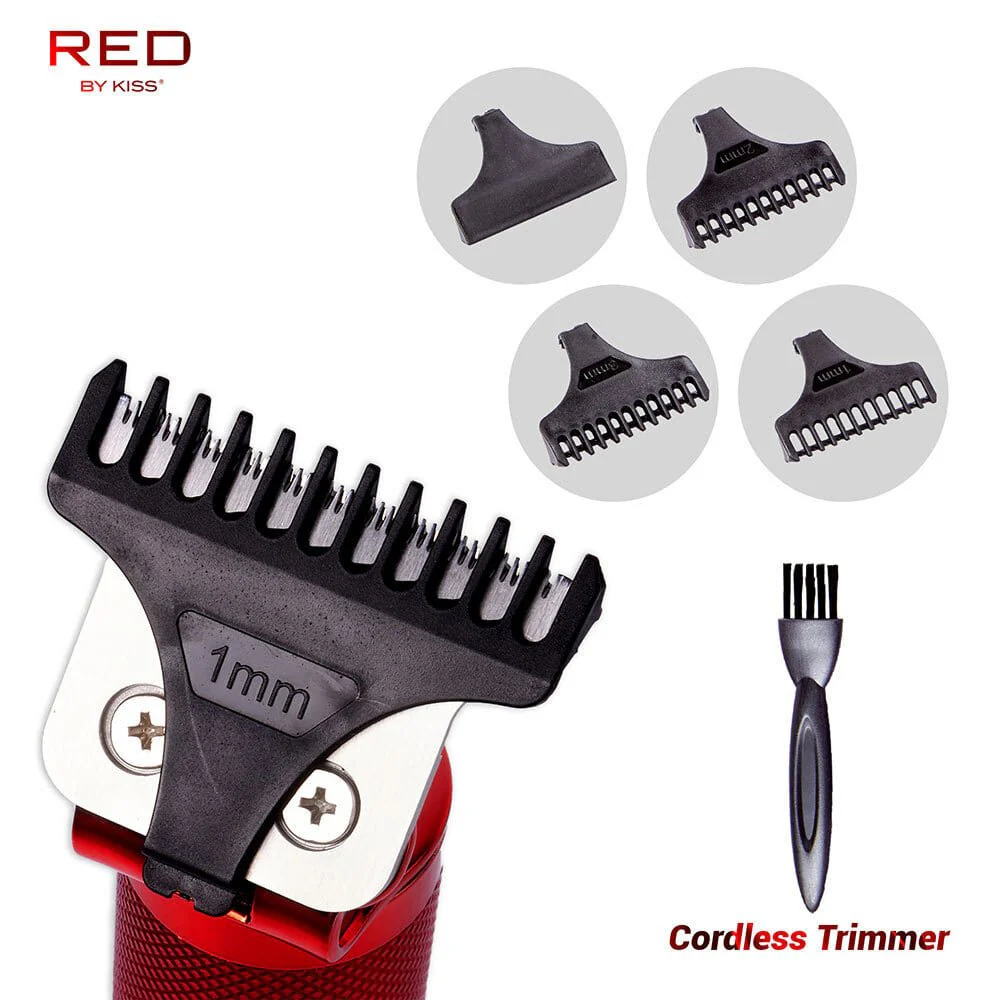 Red by Kiss Precision Blade Cordless Trimmer - Image 6
