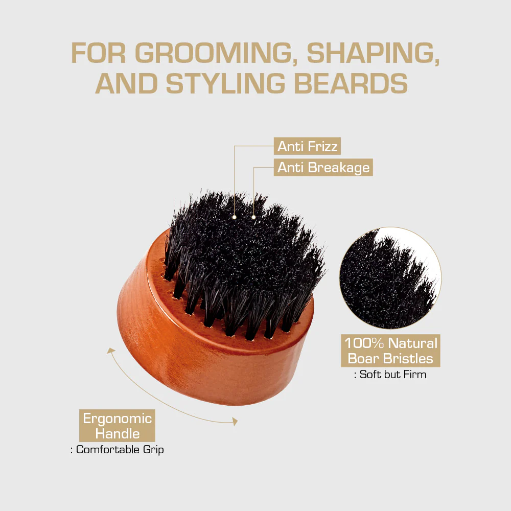 Red by Kiss – Premium Beard Brushes - Image 19