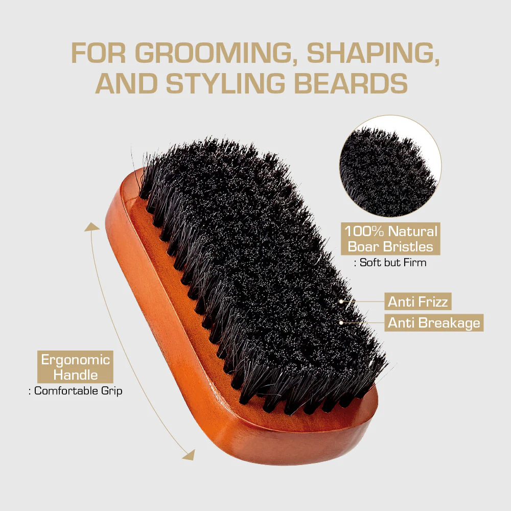 Red by Kiss – Premium Beard Brushes - Image 3