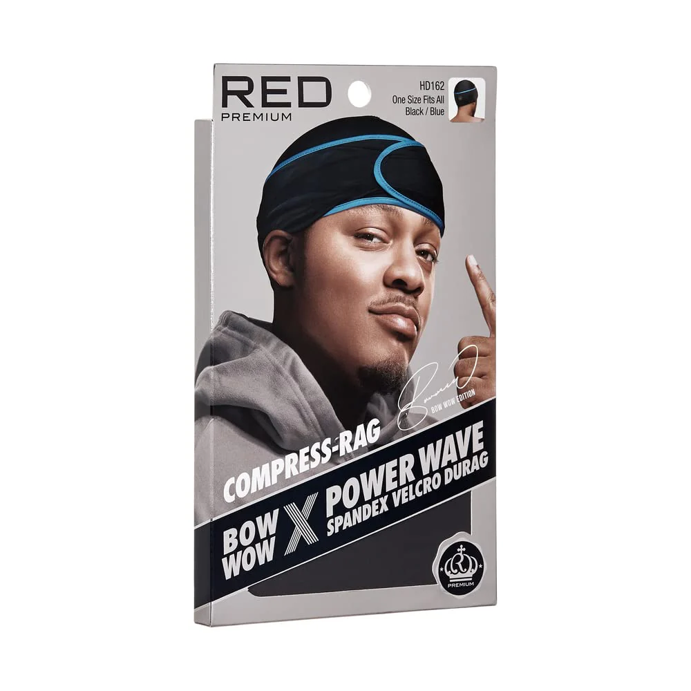 Red by Kiss Premium Bow Wow Power Pattern Velvet Compress Rag - Image 11