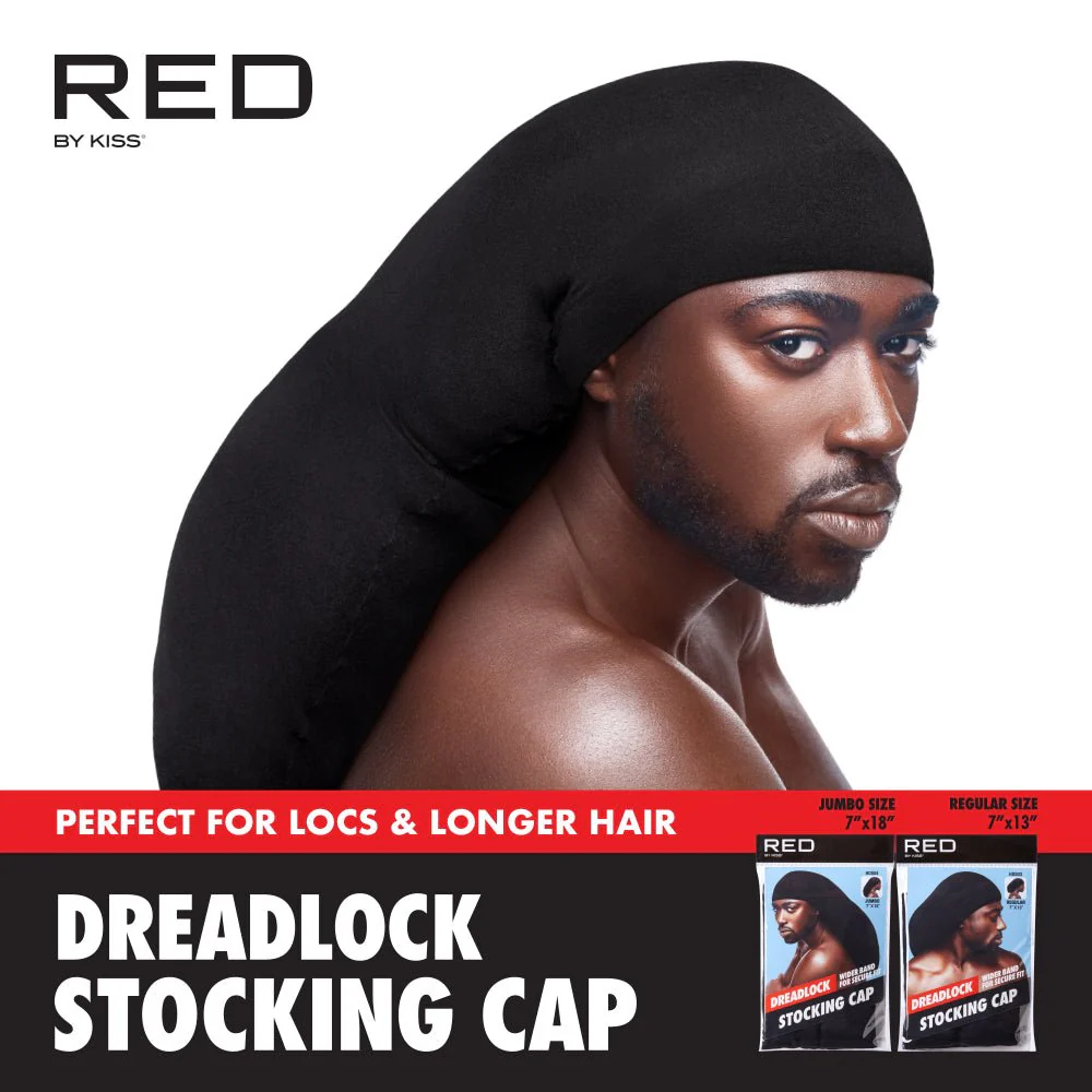 Red by Kiss Dreadlock Stocking Cap - Image 3