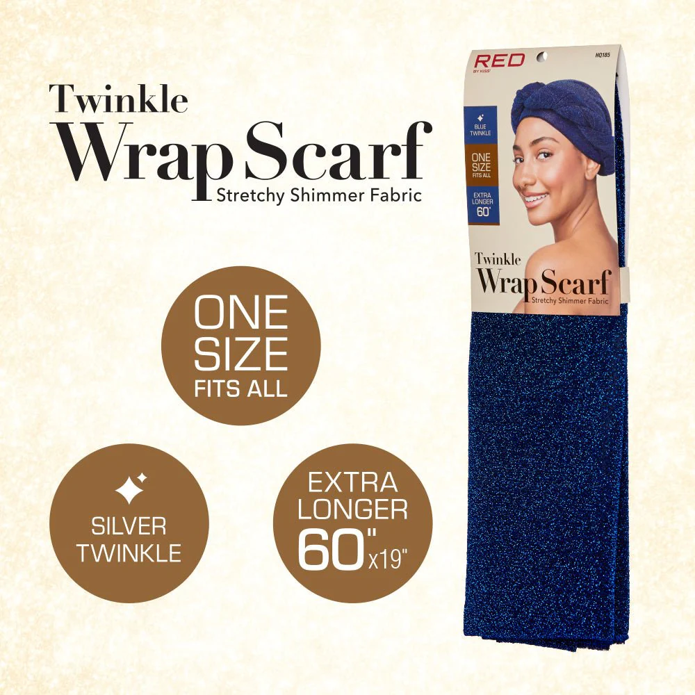 Red by Kiss Twinkle Wrap Scarf - Image 19