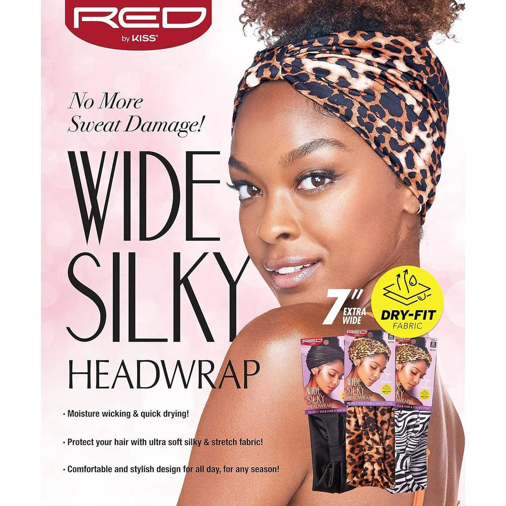 Red by Kiss Wide Silky Head Wrap
