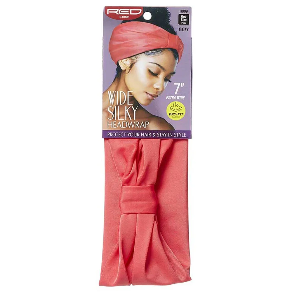 Red by Kiss Wide Silky Head Wrap - Image 12