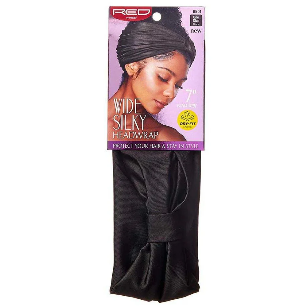Red by Kiss Wide Silky Head Wrap - Image 13