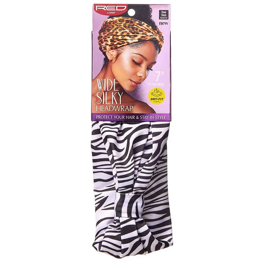 Red by Kiss Wide Silky Head Wrap - Image 6