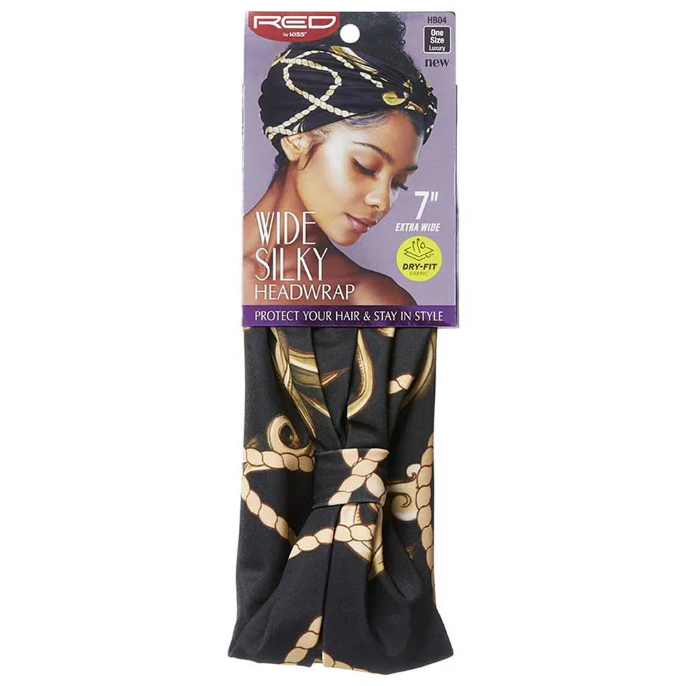 Red by Kiss Wide Silky Head Wrap - Image 7