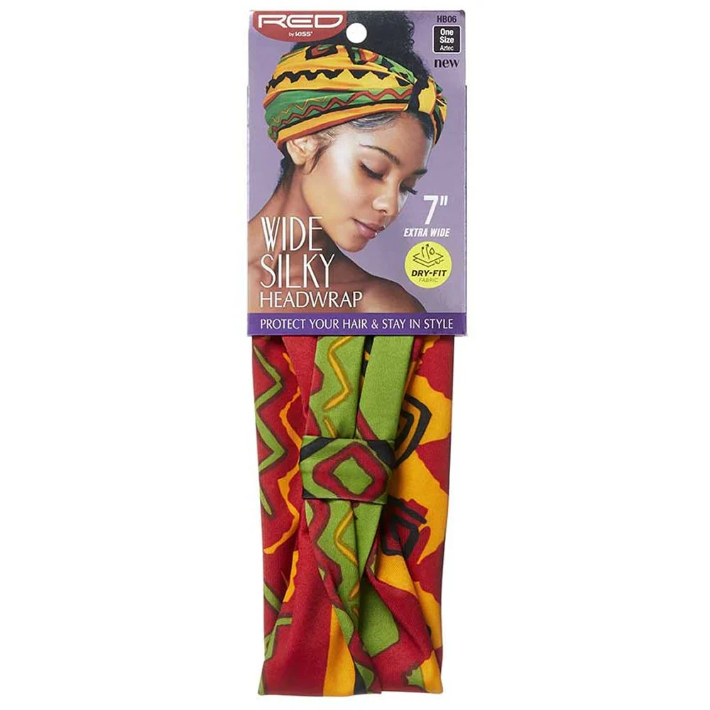 Red by Kiss Wide Silky Head Wrap - Image 9