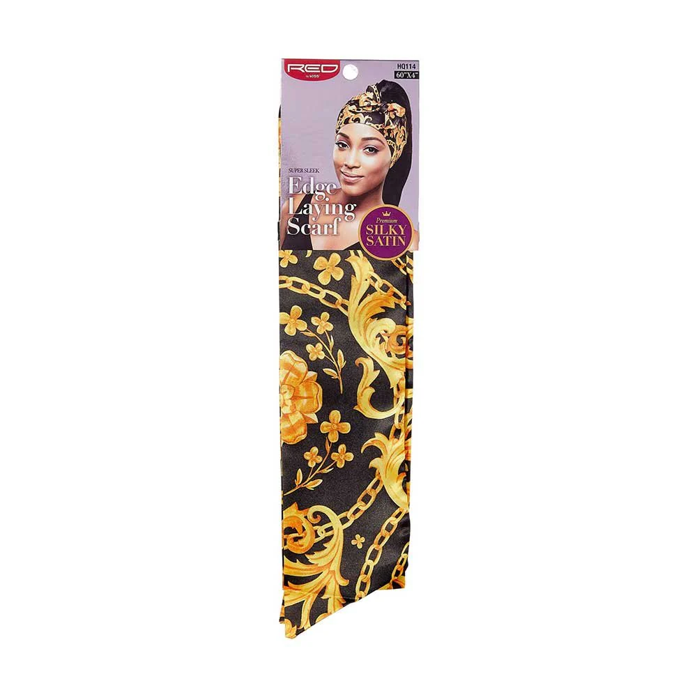 Red by Kiss Premium Silky Satin Scarf - Image 8