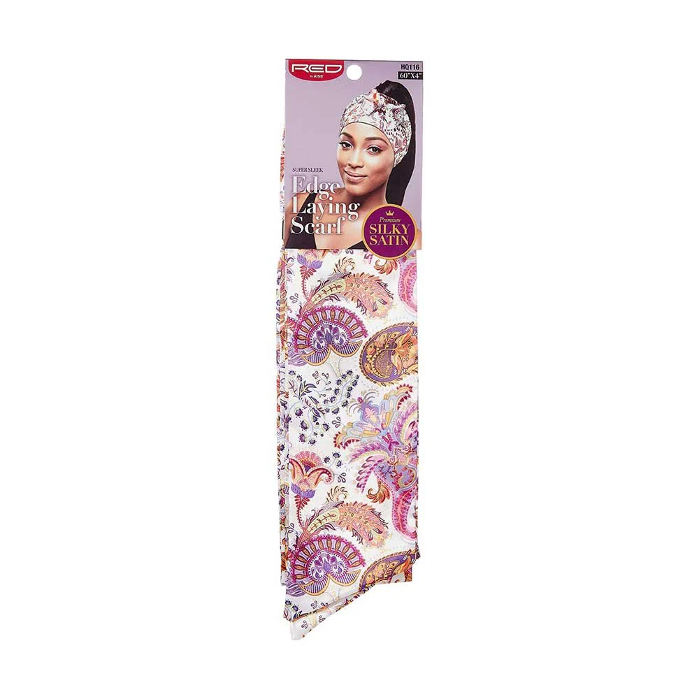 Red by Kiss Premium Silky Satin Scarf - Image 5
