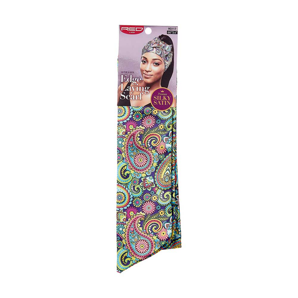 Red by Kiss Premium Silky Satin Scarf - Image 6