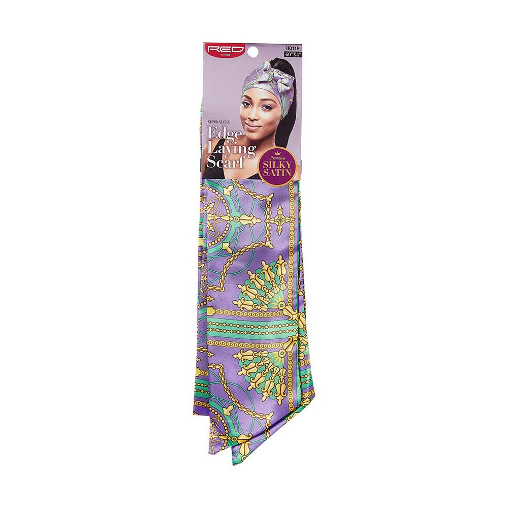 Red by Kiss Premium Silky Satin Scarf - Image 8