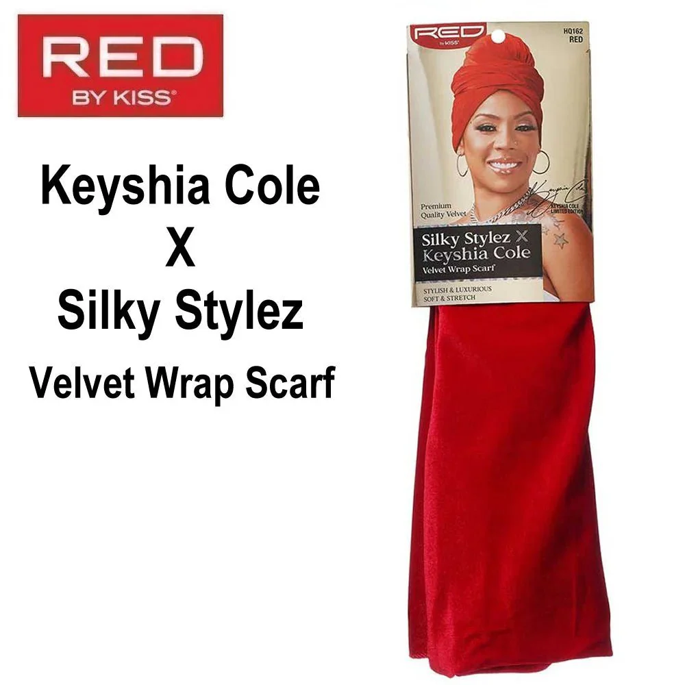 Red by Kiss Premium Velvet Wrap Scarf