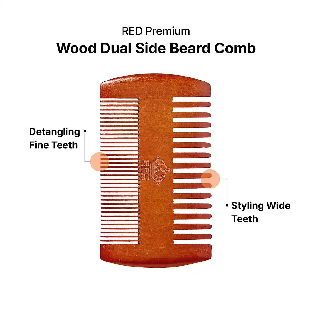 Red by Kiss β Premium Wood Beard Combs - Image 7