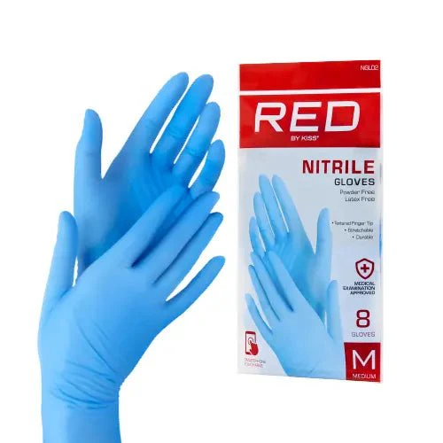Red by Kiss Professional Blue Nitrile Gloves - Image 7