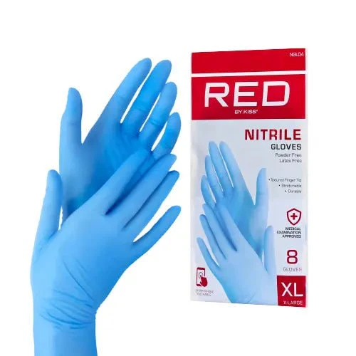 Red by Kiss Professional Blue Nitrile Gloves - Image 9