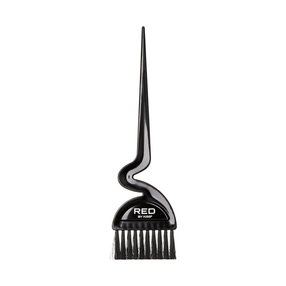 Red by Kiss S-Line Dye Brush with Rat Tail โ Smooth Grip - Image 2