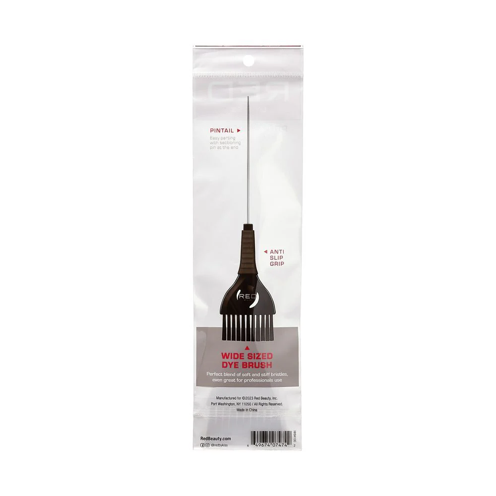 Red by Kiss Professional Dye Brush with Pintail โ Sleek Application - Image 4