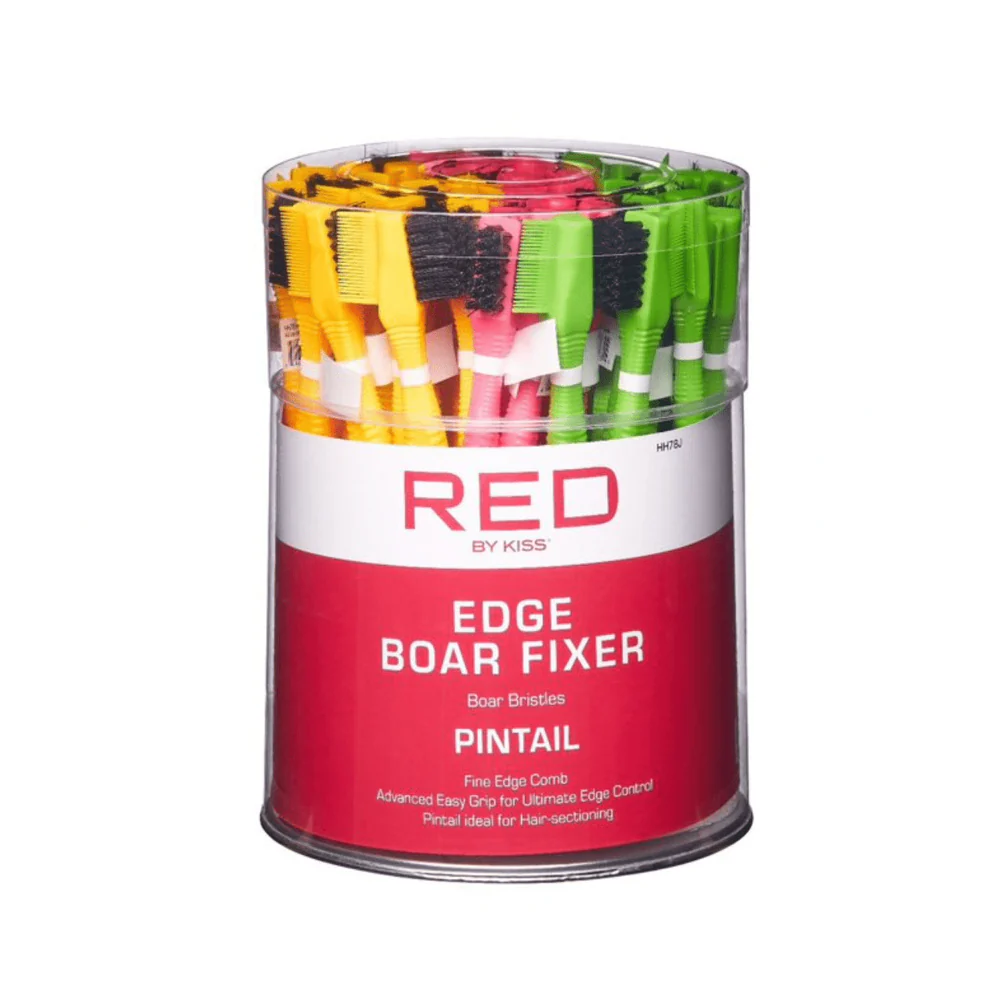 Red by Kiss Professional Edge Boar Brush with Pin Tail