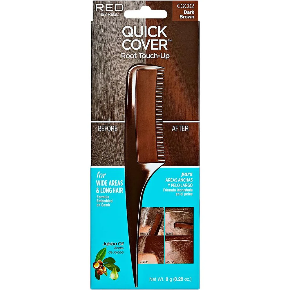 Red by Kiss Quick Cover Root Touch-Up Comb - Image 9