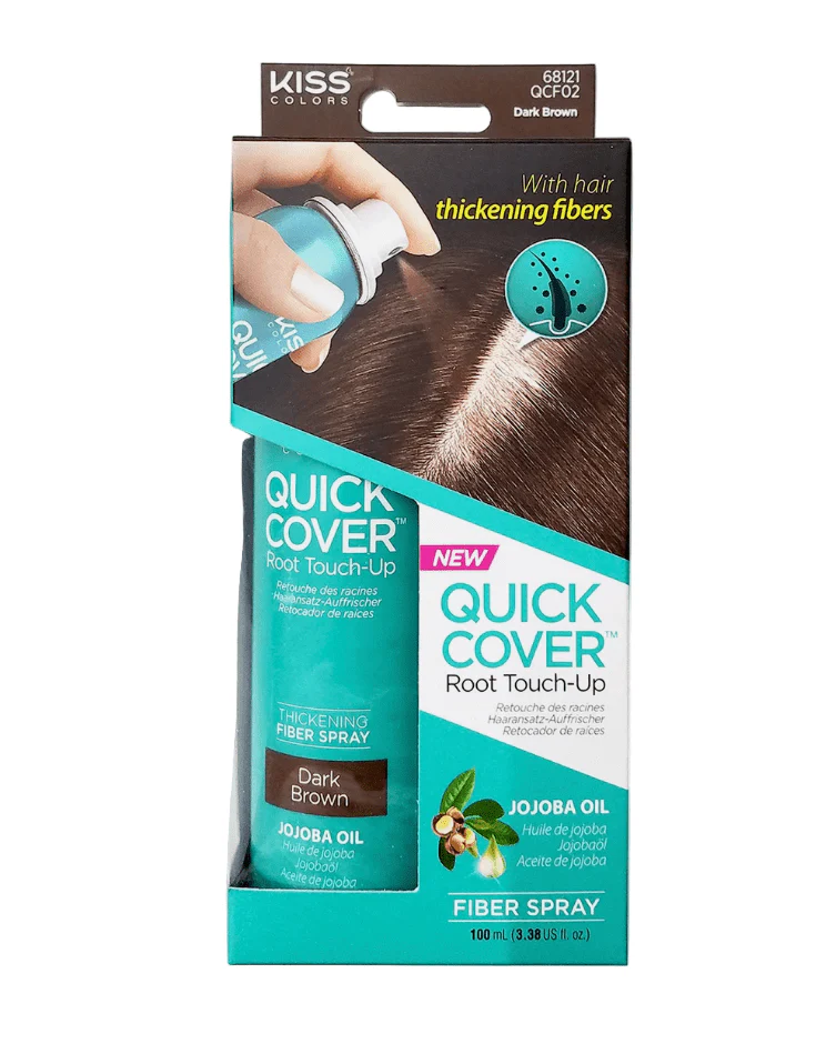 Red by Kiss Quick Cover Root Touch-Up Fiber Spray - Image 7