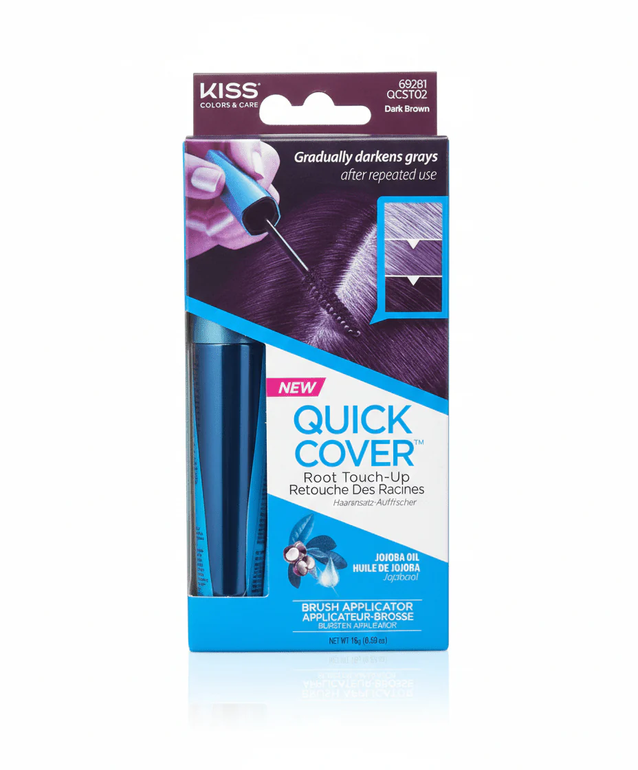 Red by Kiss Quick Cover Root Touch-Up Hair Shadow - Image 12