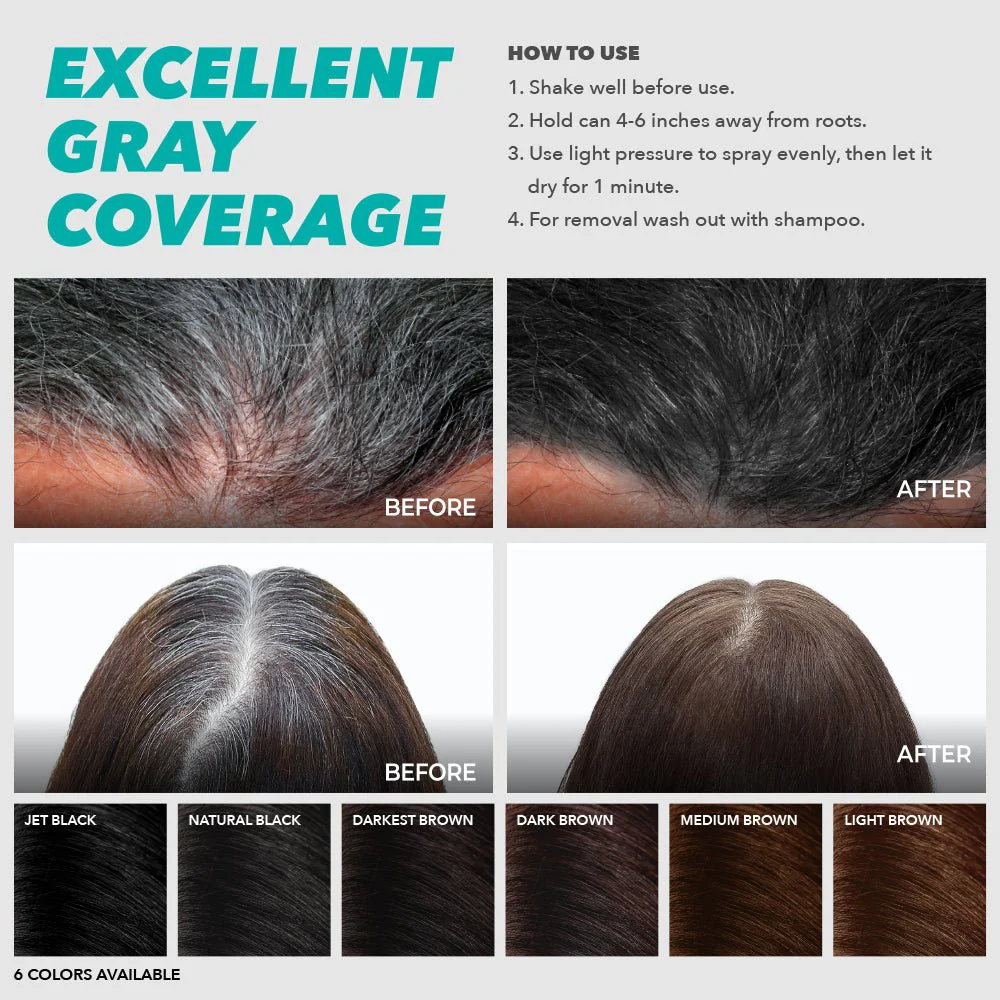 Red by Kiss Quick Cover Root Touch Up Spray - Image 3
