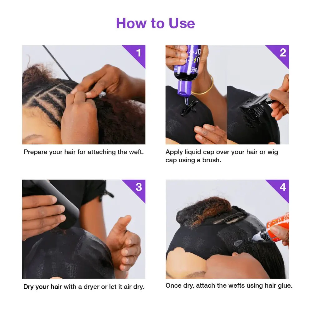 Red by Kiss Quick Dry Hair Protective Liquid Cap - Image 11