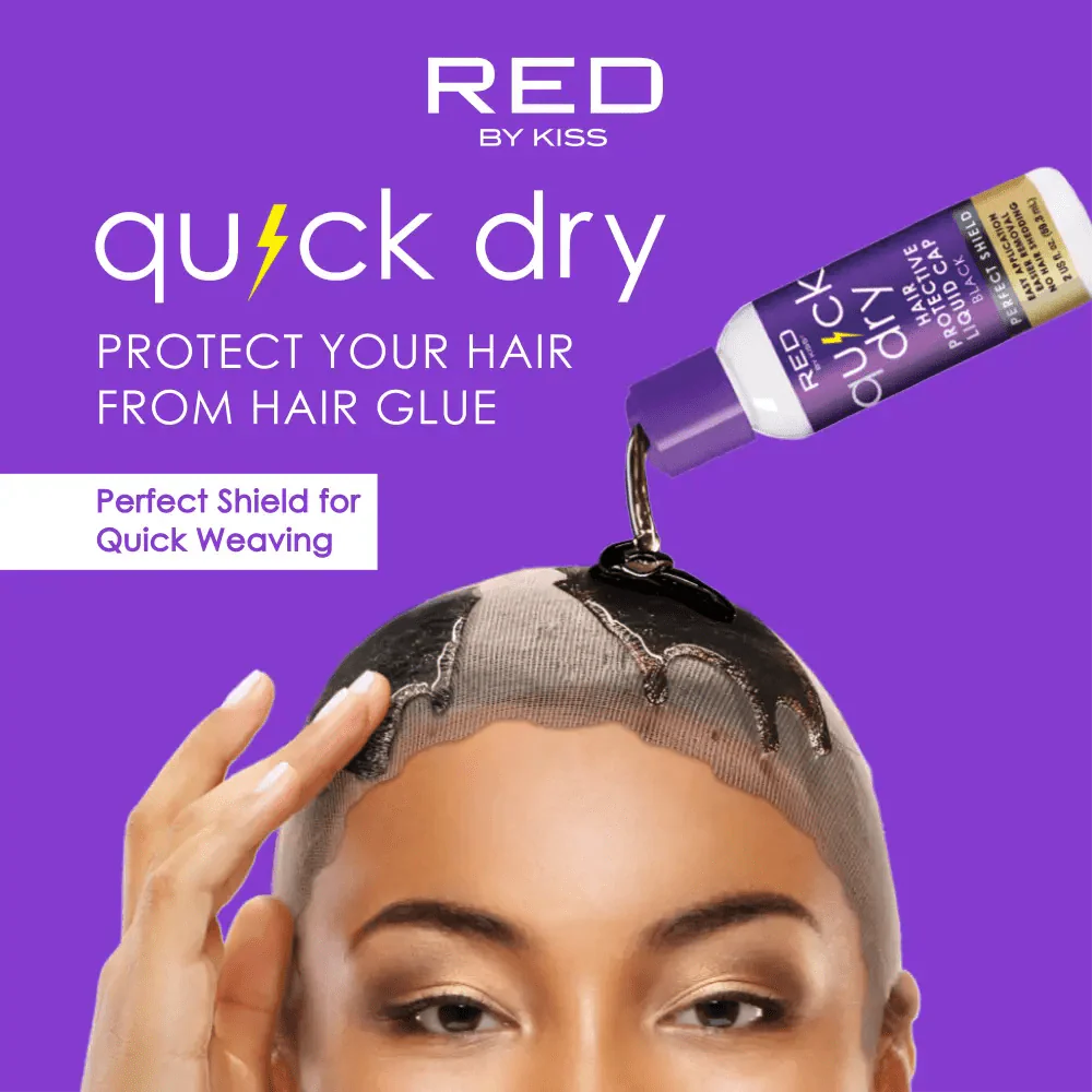 Red by Kiss Quick Dry Hair Protective Liquid Cap - Image 2
