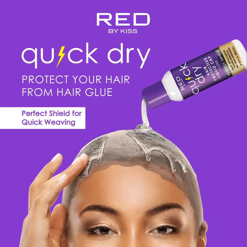 Red by Kiss Quick Dry Hair Protective Liquid Cap - Image 6