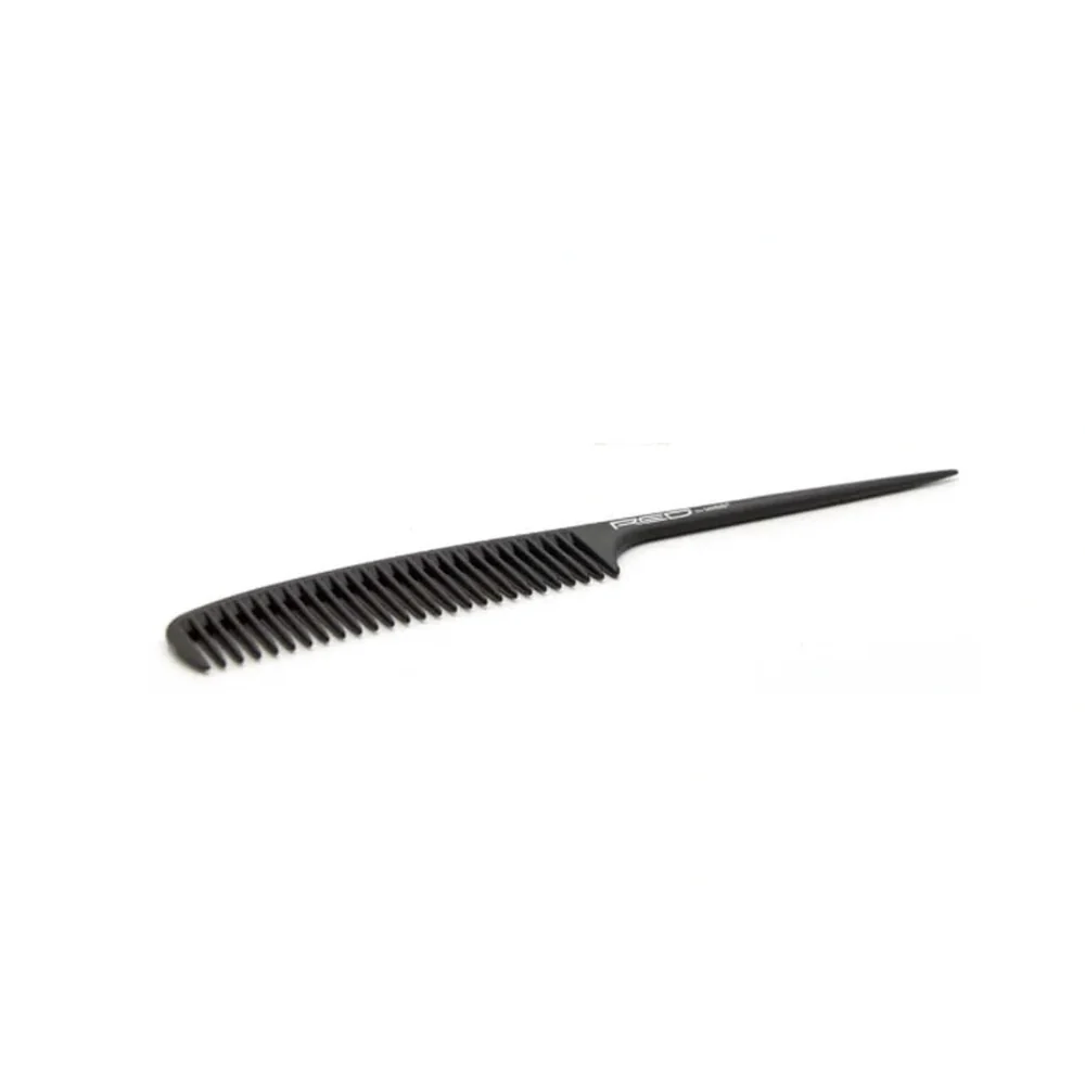 Red by Kiss Carbon – Fiber Wide Teeth Rat Tail Comb - Image 3